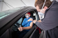 Austin Peay State University administering COVID-19 Vaccine. (APSU)