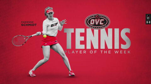 Austin Peay State University's Fabienne Schmidt named OVC Women's Tennis Player of the Week. (APSU Sports Information)