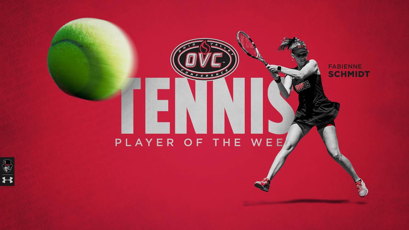 Austin Peay State University Tennis’ Fabienne Schmidt earns OVC Player of the Week
