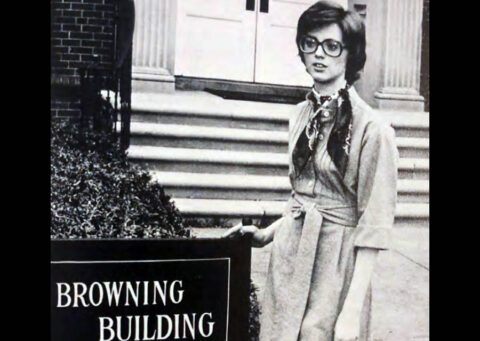 Maggie (Warner) Kulback at APSU in 1975. (APSU)