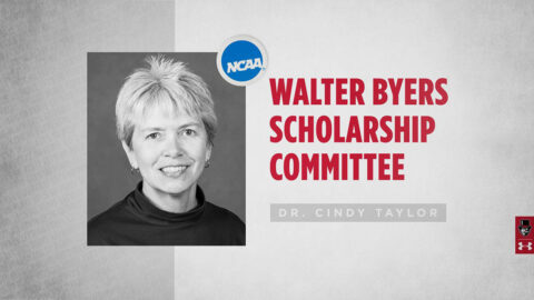 Austin Peay State University Faculty Athletics Representative (FAR) Dr. Cindy Taylor named to Walter Byers Postgraduate Scholarship Committee. (APSU Sports Information)