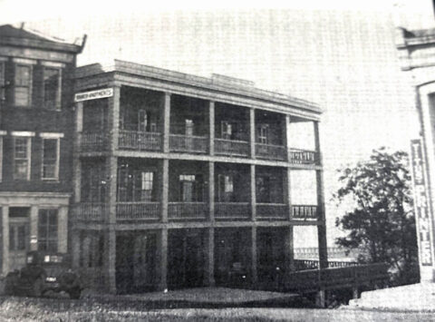 Franklin House on Public Square in Clarksville, Tennessee