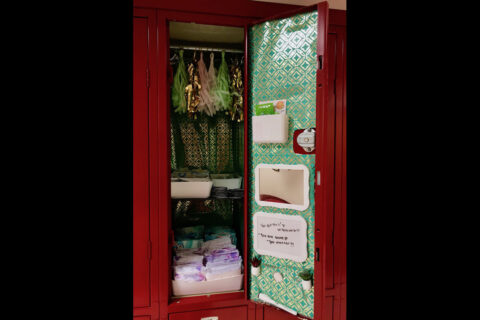 One of the lockers. (APSU) One of the lockers. (APSU)