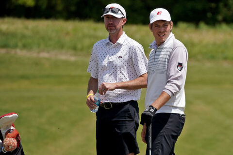 Austin Peay State University Men's Golf finishes round one of the OVC Championship in ninth. (APSU Sports Information)