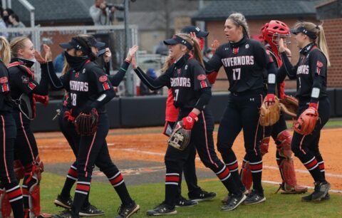 Austin Peay State University Softball plays Jacksonville State at home in meeting of the OVC’s two hottest teams. (Robert Smith, APSU Sports Information)