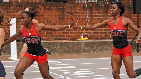 Austin Peay State University Track and Field finished Vanderbilt's Black and Gold, Saturday. (APSU Sports Information)