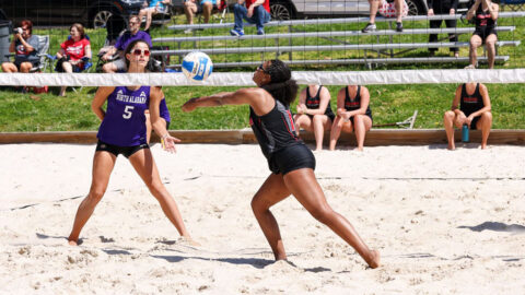 Austin Peay State University Beach Volleyball drops pair Friday to North Alabama. (APSU Sports Information) Austin Peay State University Beach Volleyball drops pair Friday to North Alabama. (APSU Sports Information)
