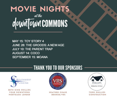 2021 Movie Nights at the Downtown Commons