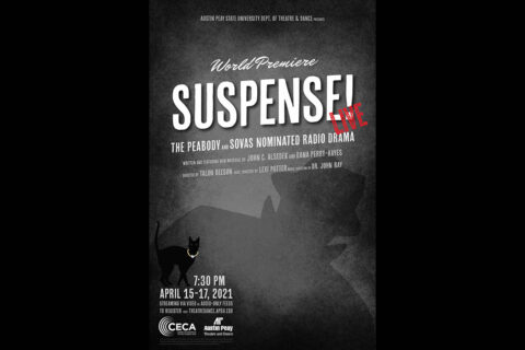 APSU Theatre and Dance presents radio drama Suspense! April 15th-17th