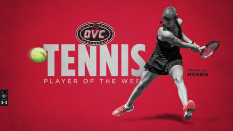 Austin Peay State University Women's Tennis player Danielle Morris earns OVC Player of the Week honors. (APSU Sports Information)