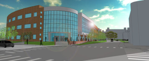 A rendering of the upcoming Austin Peay State University Health Professions Building. (APSU)