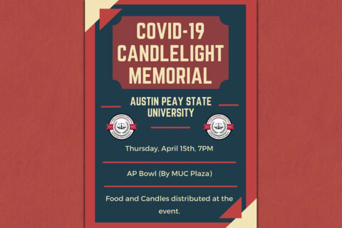 Austin Peay State University to host COVID-19 Candlelight Memorial. (APSU)