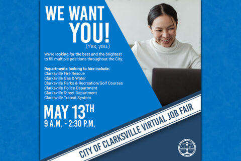 City of Clarksville Virtual Job Fair set for May 12th-13th