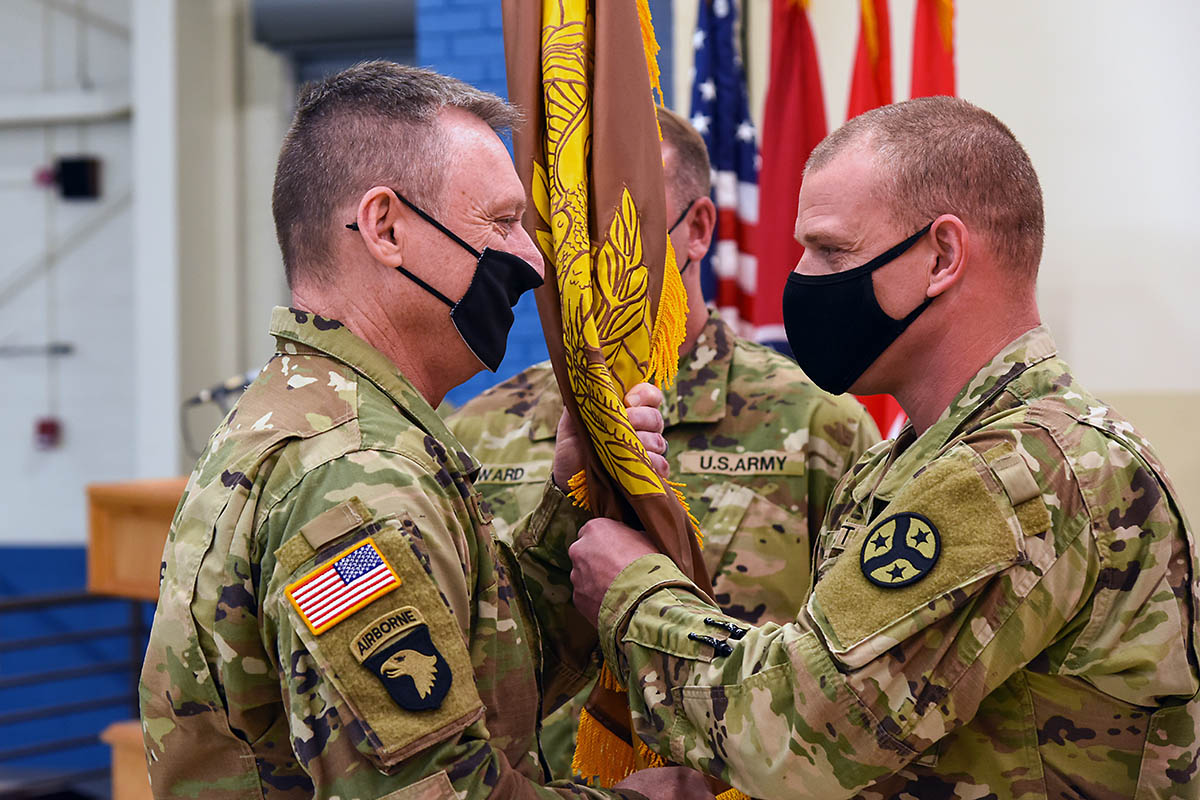 Tennessee National Guard welcomes new Command Chief Warrant Officer David Ward