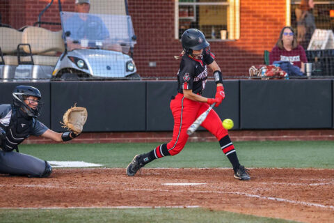 Missed chances hurt Austin Peay State University Softball in OVC Championship opening round against Eastern Kentucky. (APSU Sports Information)