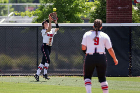 Austin Peay State University Softball fall in extra innings to Jacksonville State at the OVC Championship to close the season. (Eric Elliot, APSU Sports Information)