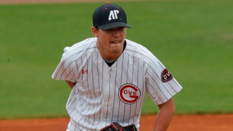 Austin Peay State University baseball falls late to Arkansas State, Sunday. (Robert Smith, APSU Sports Information)