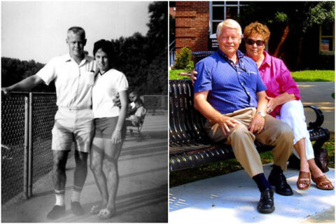 Dr. Leonard R. “Sonny” Forte (B.S. ‘63) and Sarah Ann Overstreet-Forte. (APSU)