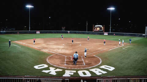 Austin Peay State University Softball takes on Eastern Kentucky Thursday at the OVC Championship being held at Choccolocco Park in Oxford, AL. (APSU Sports Information) Austin Peay State University Softball takes on Eastern Kentucky Thursday at the OVC Championship being held at Choccolocco Park in Oxford, AL. (APSU Sports Information)