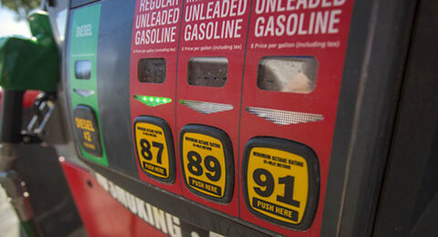 Gas prices likely to still be fluctuating in some southern states during Memorial Day Weekend. (AAA)