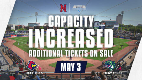 First Horizon Park to Operate Near 40% Capacity for First Three Home Games. (Nashville Sounds)