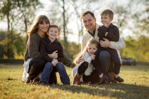 Neil Stauffer and his family.