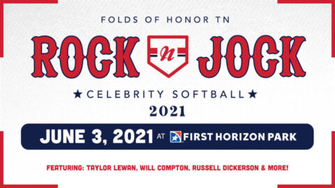 Rock-N-Jock Celebrity Softball Game to be played at First Horizon Park on June 3rd.