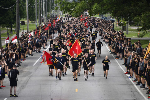 The 101st Airborne Division held the annual Week of the Eagles Division Run on June 21st–25th, at Fort Campbell. (Courtesy Photo, 101st Airborne Division (Air Assault))