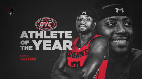 Austin Peay State University men's basketball start Terry Taylor has been named the 2020-21 Ohio Valley Conference Male Student-Athlete of the Year. (APSU Sports Information)