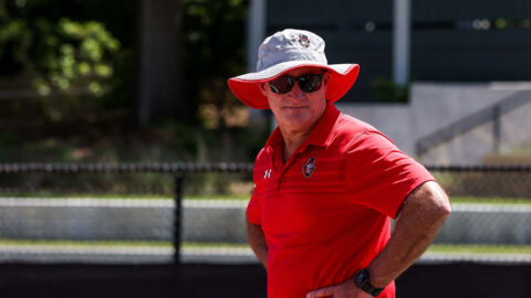 Austin Peay State University Tennis Coach Ross Brown. (APSU Sports Information)