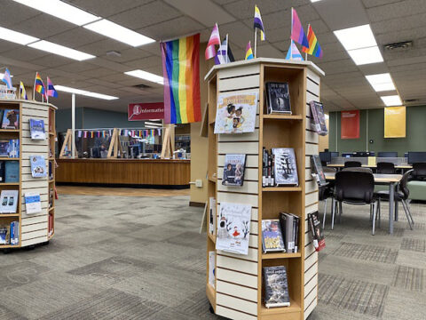 The front lobby of the Woodward Library at Austin Peay State University. (APSU)