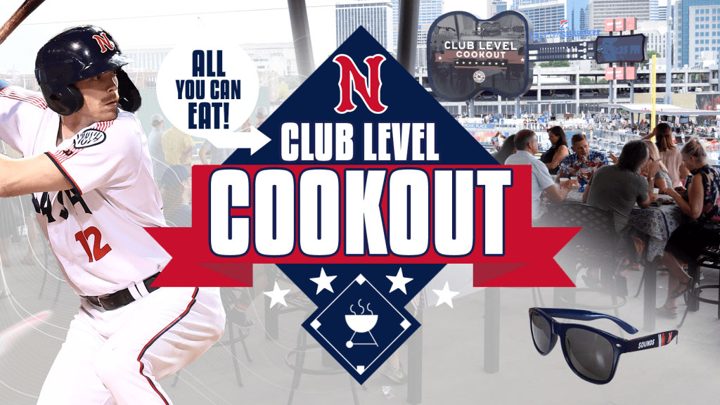 Nashville Sounds to hold Great American Club Level Cookout at First Horizon Park
