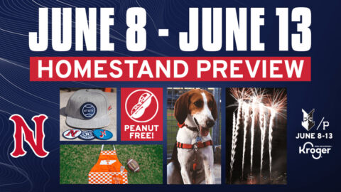 Homestand Highlighted by First Tito’s Tail Waggin’ Tuesday and Friday Fireworks. (Nashville Sounds)