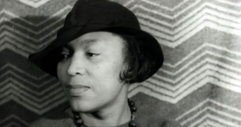 Zora Neale Hurston, circa 1938, from the Carl Van Vechten Collection held by the Library of Congress. 