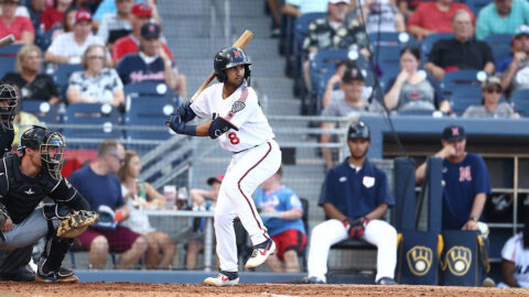 Nashville Sounds' Jamie Westbrook Homers Twice in Win over Gwinnett Stripers. (Nashville Sounds)