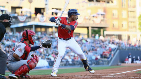 Late Rally Not Enough as Nashville Sounds Fall at Jacksonville Jumbo Shrimp. (Nashville Sounds)