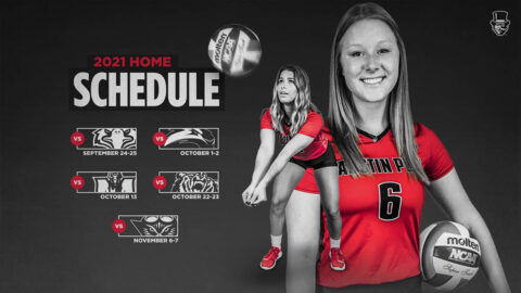 Austin Peay State University Women's Volleyball has 31 games in 2021 Fall Schedule. (APSU Sports Information)