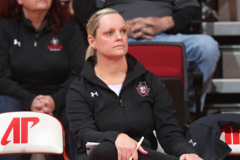 Austin Peay State University head volleyball coach Taylor Mott. (APSU Sports Information)