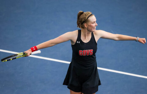 Austin Peay State University women's tennis graduate Fabienne Schmidt. (APSU Sports Information)