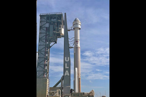 On July 29th, 2021, Boeing’s CST-100 Starliner spacecraft and the United Launch Alliance Atlas V rocket rolled out of the Vertical Integration Facility to the launch pad at Space Launch Complex-41 on Cape Canaveral Space Force Station in Florida. (United Launch Alliance)