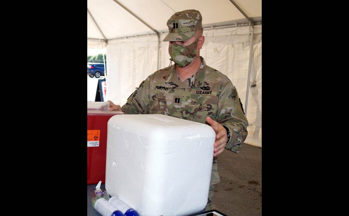 Tennessee National Guardsman from Memphis exemplifies leadership during COVID-19 mission