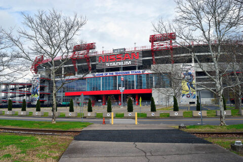 Nissan Stadium.