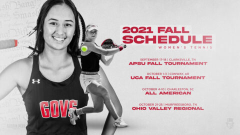 Austin Peay State University Women's Tennis announces competitive Schedule for 2021-22 season. (APSU Sports Information) Austin Peay State University Women's Tennis announces competitive Schedule for 2021-22 season. (APSU Sports Information)