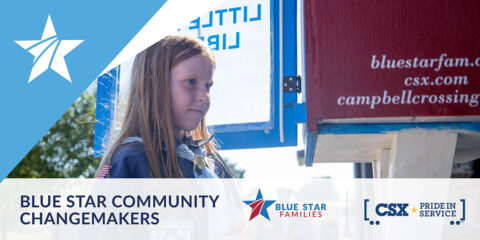 Blue Star Community Changemaker - Little Free Library Program at Fort Campbell Kentucky