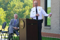 Clarksville Police Chief David Crockarell.