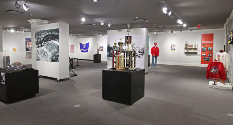 "Start Your Engines! A Celebration of Racing in Montgomery County" exhibit at the Customs House Museum and Cultural Center.