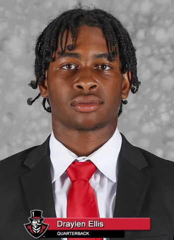 2021-22 APSU Football - Draylen Ellis. (Robert Smith, APSU Sports Information)