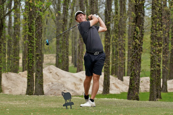 Austin Peay State University Men's Golf senior Micah Knisley finishes strong Saturday at EKU Fall Intercollegiate. (APSU Sports Information)