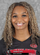 2021-22 APSU Volleyball –  Jaida Clark. (Robert Smith, APSU Sports Information)