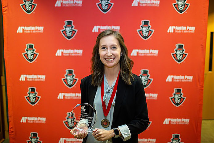 Top Austin Peay State University Student Awards go to Two recent Mathematics Graduates